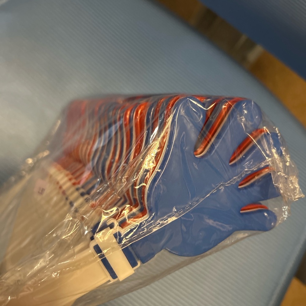 Patriotic Red White & Blue Hand Clappers • 20 Pack • Party Favors